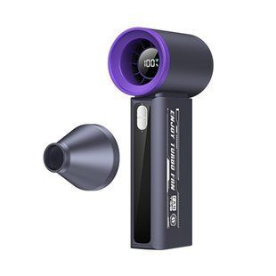 Портативный ручной вентилятор T-08 с аккумулятором и USB зарядкой &bull; Компактный мини вентилятор с несколькими режимами обдува для дома, офиса, дороги и прогулок