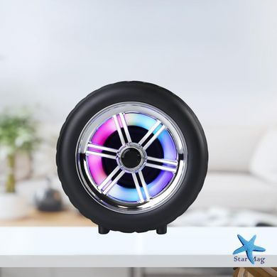 Бездротова Bluetooth колонка WSJAR L-024 портативна з RGB підсвічуванням і слотом TF ∙ Портативна Bluetooth-колонка WSJAR L-024 з LED-підсвічуванням