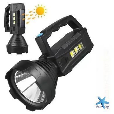 Універсальний LED ліхтар 8809T з COB панеллю та сонячною зарядкою ∙ Світлодіодний ліхтар 8809T