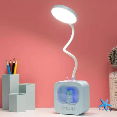 Настольная светодиодная лампа Teddy Bear с подсветкой и гибкой ножкой ∙ Функциональная LED-лампа с аккумулятором