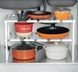 Полка раздвижная для кухни / ванной комнаты Kitchen Rack 588 &middot; Регулируемая кухонная стойка &ndash; трансформер для хранения