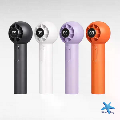 Портативный ручной аккумуляторный вентилятор T-237 с USB-зарядкой &bull; Мини вентилятор для дома, офиса, прогулок и поездок