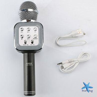 Беспроводной караоке микрофон WS-1818 с функцией изменения голоса