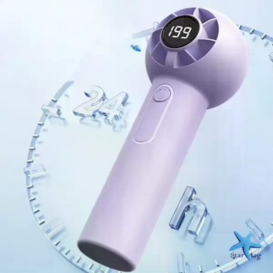 Портативный ручной аккумуляторный вентилятор T-237 с USB-зарядкой &bull; Мини вентилятор для дома, офиса, прогулок и поездок