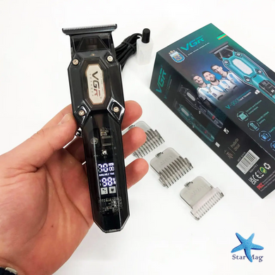 Машинка для стрижки VGR V-900 для профессионалов ∙ Аккумуляторный триммер VGR V-900 для дома