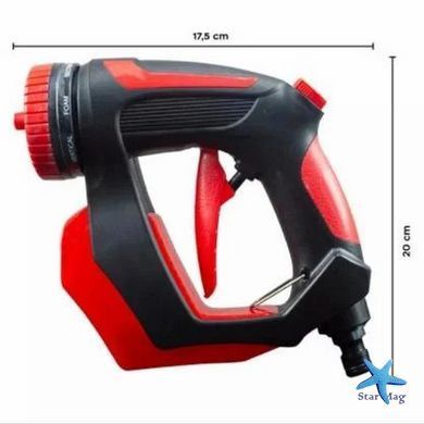 Шланговая насадка &ndash; пистолет Hydro Handle &middot; Пеноструйный аппарат на шланг с отсеком для моющих средств для уборки, мойки автомобиля