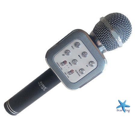 Бездротовий караоке мікрофон WS-1818 із функцією зміни голосу