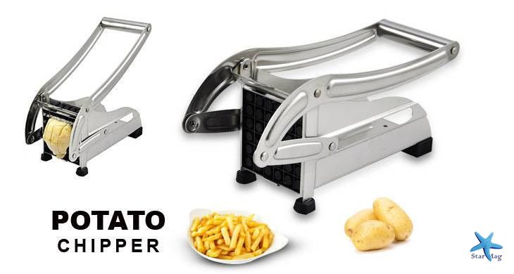 Машинка для нарезки картофеля соломкой Potato Chipper | картофелерезка | овощерезка | мультирезка