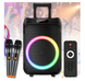 Колонка Bluetooth Wireless Speaker TTD-1209 с микрофонами и пультом ДУ ∙ Портативная TTD-1209 Bluetooth колонка 12"