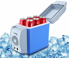 Автомобильный холодильник с функциями охлаждения и нагрева 2 в 1 Port Able Electronic, 7.5 л ∙ Переносной портативный автохолодильник от прикуривателя авто
