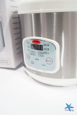 Мультиварка для дома Wimpex WX5521 на 5л 900W | 10 режимов приготовления | Мультиварка с фритюрницей CG18 PR5
