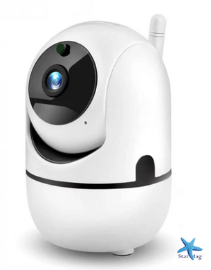 Камера відеоспостереження QC011 IP CAMERA Wifi Бездротова поворотна відеокамера з інфрачервоним підсвічуванням, нічною зйомкою та мікрофоном