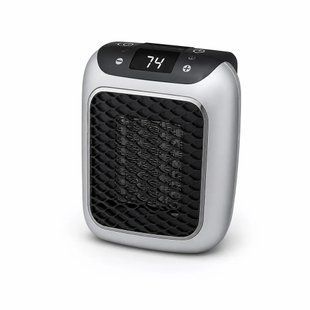 Обогреватель Handy Heater Turbo 800 Вт &bull; Портативный керамический тепловентилятор в розетку с цифровым дисплеем, пультом ДУ и таймером для небольшой комнаты