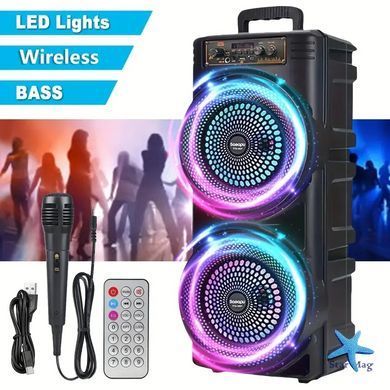Колонка Bluetooth Wireless Speaker TTD-2807 ∙ Портативна Bluetooth-колонка TTD-2807