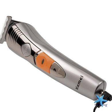Набір для стрижки волосся та бороди Gemei GM 580 4 в 1 Електробритва триммер - машинка