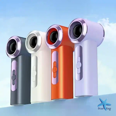 Портативный ручной аккумуляторный вентилятор T-238 с USB-зарядкой &bull; Мини вентилятор для дома, офиса, прогулок и поездок