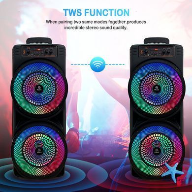 Колонка Bluetooth Wireless Speaker TTD-2807 ∙ Портативна Bluetooth-колонка TTD-2807