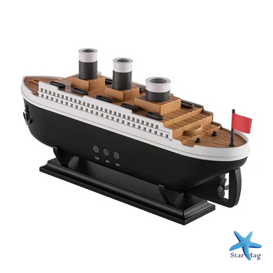 Зволожувач повітря Титанік AND-20-21PCS у вигляді моделі корабля &bull; USB-дифузор ефірної олії humidifier для дому, офісу та декору