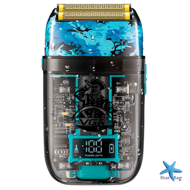 Триммер для волос VGR V-352 &bull; Аккумуляторная машинка для стрижки Hair Clippers V-352, шейвер для бороды, усов и окантовки