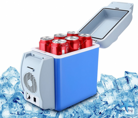 Автомобильный холодильник с функциями охлаждения и нагрева 2 в 1 Port Able Electronic, 7.5 л ∙ Переносной портативный автохолодильник от прикуривателя авто