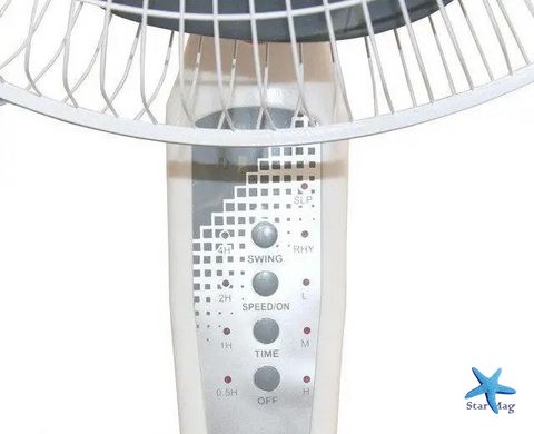 Напольный вентилятор с пультом WX-1608R 16", 40W