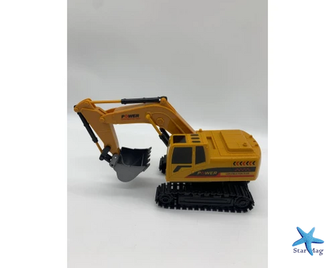 Гусеничный экскаватор с пультом управления Remote Control Excavator &bull; Детский радиоуправляемый экскаватор на гусеницах для игры дома и на улице