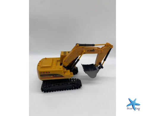 Гусеничный экскаватор с пультом управления Remote Control Excavator &bull; Детский радиоуправляемый экскаватор на гусеницах для игры дома и на улице