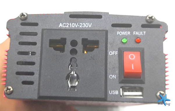 Инвертор преобразователь напряжения Power Inverter 12-220V, 2000W