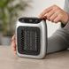 Обогреватель Handy Heater Turbo 800 Вт &bull; Портативный керамический тепловентилятор в розетку с цифровым дисплеем, пультом ДУ и таймером для небольшой комнаты