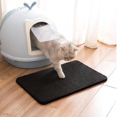 Водонепроникний килимок під котячий туалет, 40х50 см · Підстилка для котячого лотка