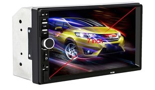 Автомагнитола 2DIN MP5 7010B на Windows CE 6.0 ∙ Магнитола с сенсорным экраном 7" дюймов Full HD ∙ USB ∙ SD ∙ FM ∙ Bluetooth ∙ Пульт ДУ