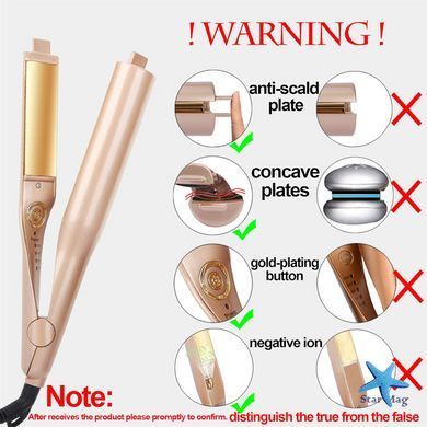 Плойка спиральная HAIR CurlingIron 2в1 WA-1 ∙ Универсальная плойка WA-1 для завивки и выпрямления волос