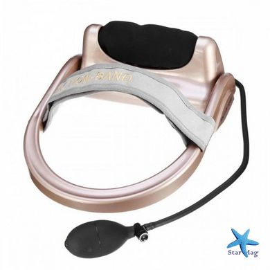 Масажер - тренажер для шиї Сervical vertebra traction G70 для корекції шийного відділу хребта