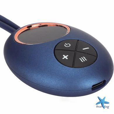 Универсальный массажер для импульсного массажа шеи Neck Massager DZ-02 &middot; Беспроводной электромассажер EMS с 5 режимами работы и подогревом