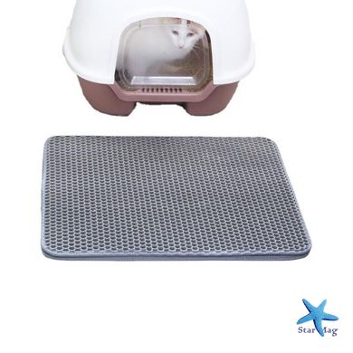 Водонепроникний килимок під котячий туалет, 40х50 см · Підстилка для котячого лотка