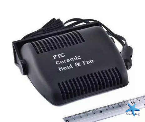 Автомобільний тепловентилятор CAR FAN CF-701 12V від прикурювача &bull; Автомобільна дуйка CAR FAN CF-701 для обігріву салону та розморожування скла