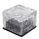 Садовый светильник Ice Cube теплый белый 10&times;6&times;10 см &bull; Уличный LED-фонарь на солнечной батарее для сада, дорожек и ландшафтной подсветки