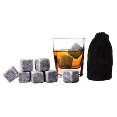 Камені для віскі Whiskey Stones ∙ Набір каменів для охолодження напоїв ∙ Багаторазовий лід