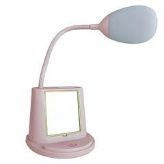 Умная настольная светодиодная лампа с зеркалом и держателем для телефона YW9070