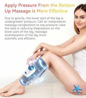 Массажер на ногу PORTABLE CALF MASSAGER MD062 ∙ Расслабляющий массажер для ног MD062