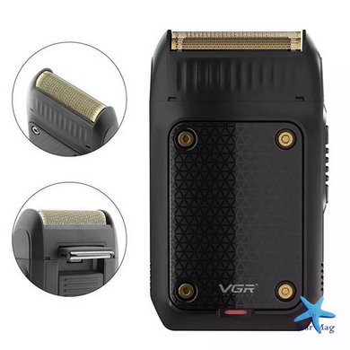 Триммер для волос VGR V-353 &bull; Аккумуляторная машинка для стрижки Hair Clippers V-353, шейвер для бороды, усов и окантовки