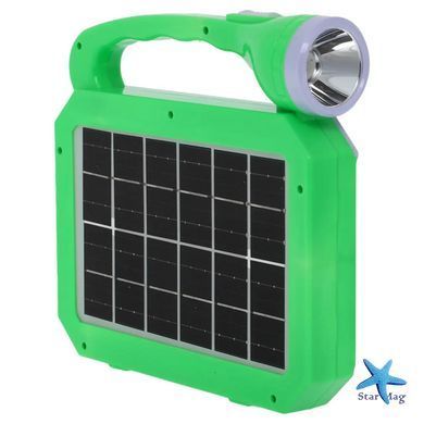 Переносной LED фонарь D-2010 JA-2002 с солнечной панелью ∙ Универсальный фонарь D-2010 JA-2002 для туризма и активного отдыха