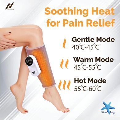 Массажер на ногу PORTABLE CALF MASSAGER MD062 ∙ Расслабляющий массажер для ног MD062