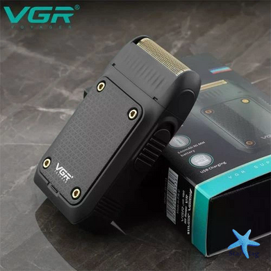 Триммер для волос VGR V-353 &bull; Аккумуляторная машинка для стрижки Hair Clippers V-353, шейвер для бороды, усов и окантовки