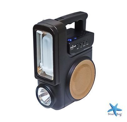 Зарядная станция CL-830 на солнечной батарее с PowerBank и радио ∙ Портативная солнечная станция с радио и Bluetooth CL-830