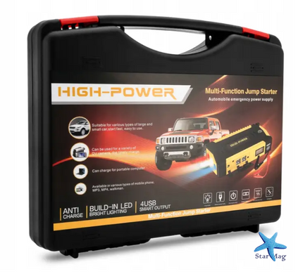 Пускозарядний пристрій з дисплеєм Jump Starter JS19D ∙ Автомобільний стартер і Powerbank Jump Starter JS19D