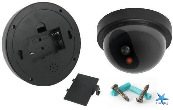 Муляж камеры видеонаблюдения Security Camera Видеокамера – обманка с датчиком движения