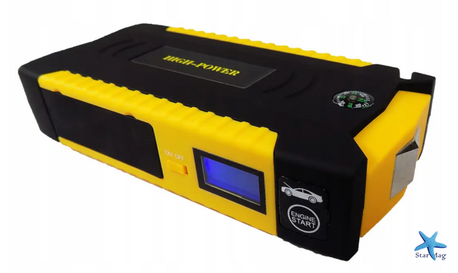 Пускозарядний пристрій з дисплеєм Jump Starter JS19D ∙ Автомобільний стартер і Powerbank Jump Starter JS19D