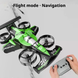 Дрон-машинка F1 G58 из пенопласта &bull; Радиоуправляемая летающая машинка-дрон для детей и активных игр