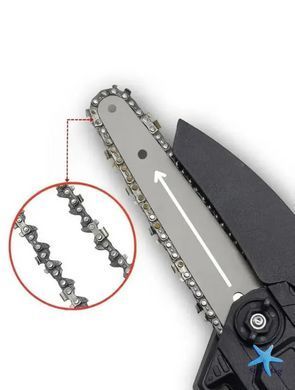 Мини пила Mini Electric Chain Saw1 48V в кейсе с 2 аккумуляторами &bull; Портативная аккумуляторная пила для деревьев и дров
